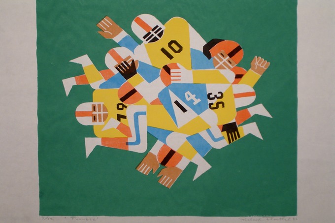 Fumble 1986  (Silkscreen)
