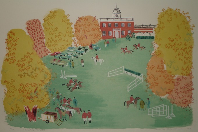 Hunter Trial (Silkscreen) 1948